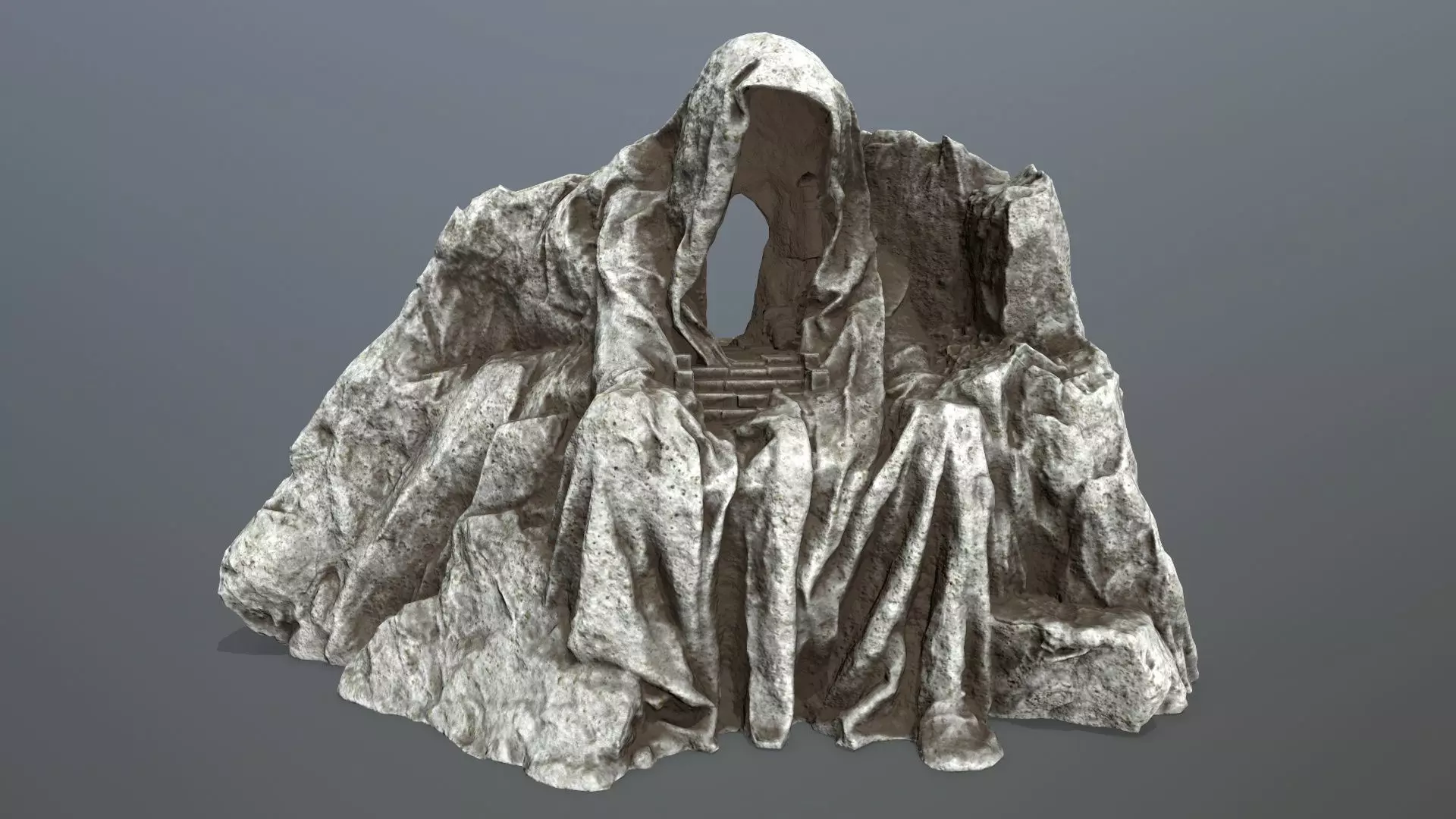 Soul Gate Low-poly 3D model_0