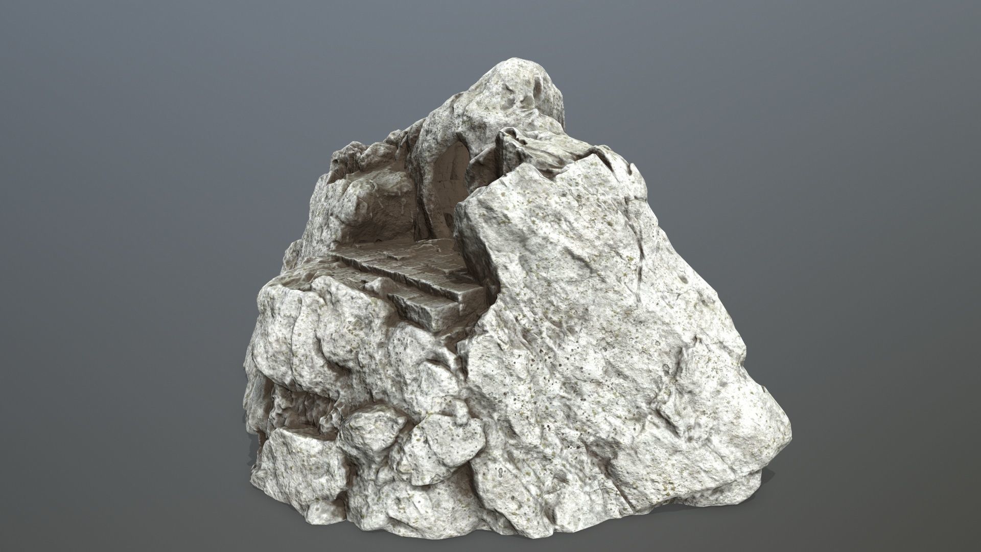 Soul Gate Low-poly 3D model_4