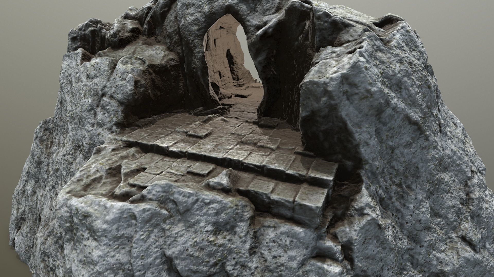 Soul Gate Low-poly 3D model_17