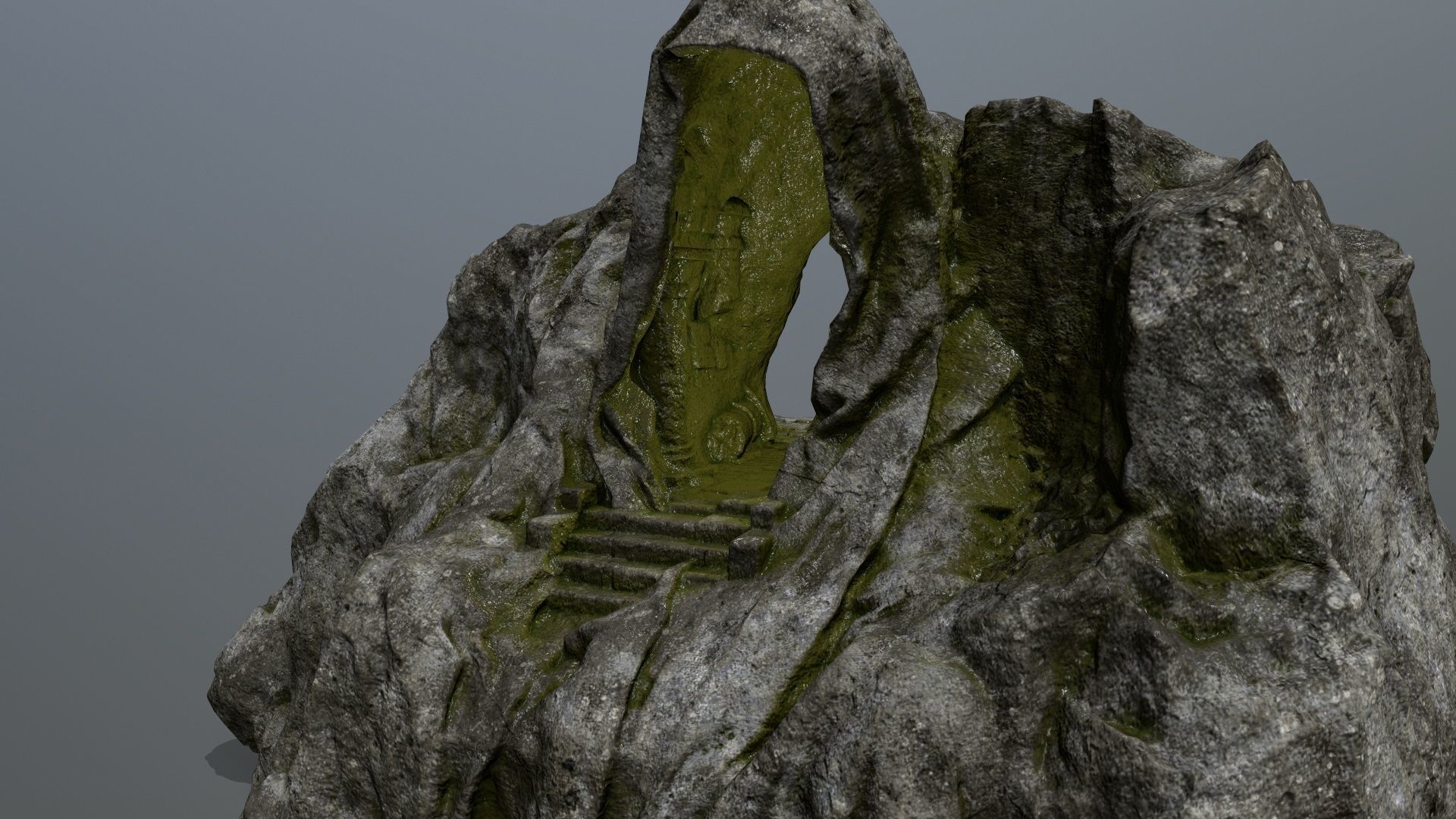 Soul Gate  Low-poly 3D model_14