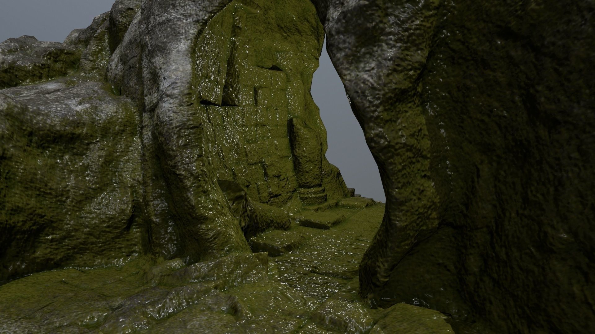 Soul Gate  Low-poly 3D model_19