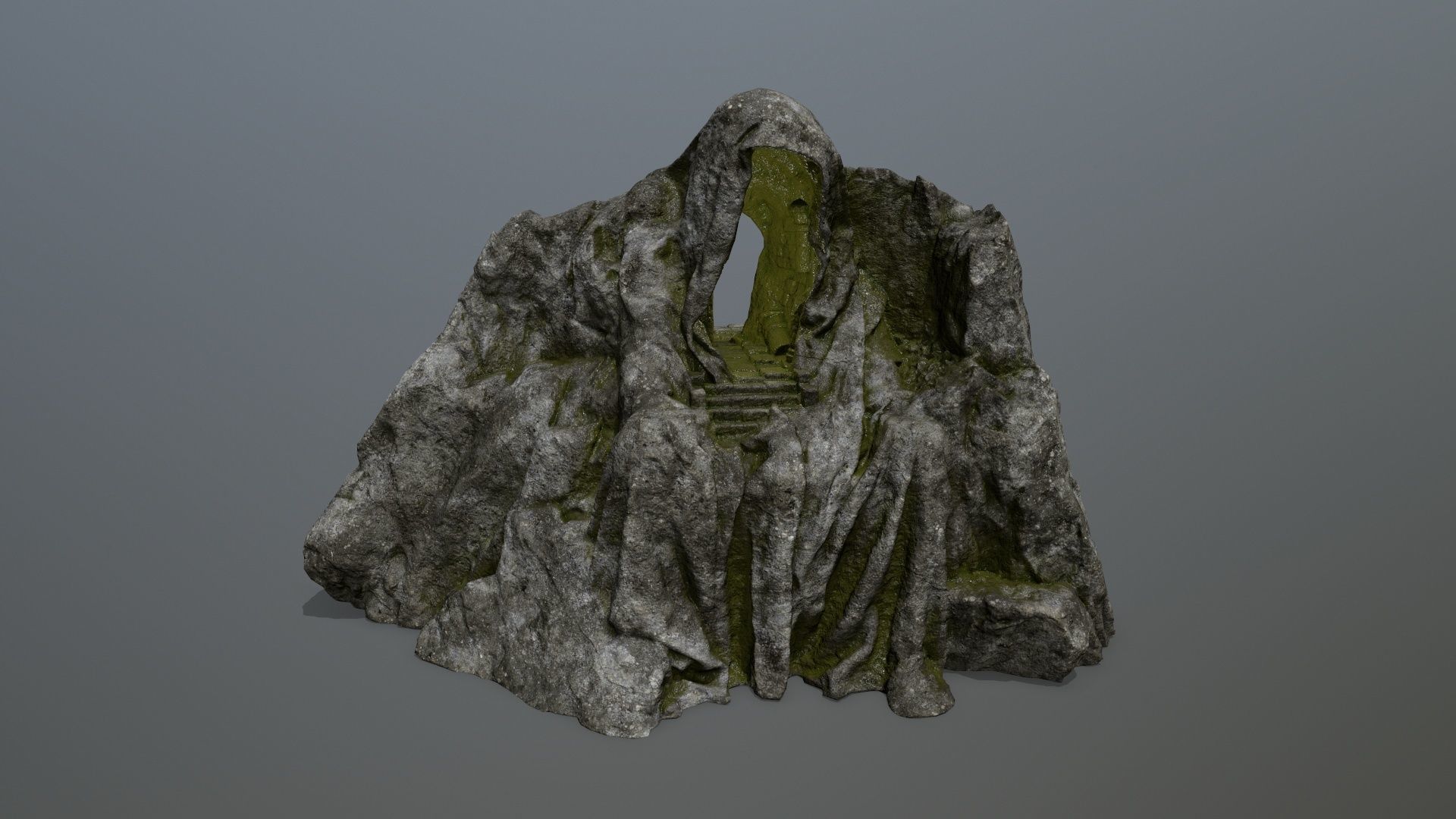 Soul Gate  Low-poly 3D model_1