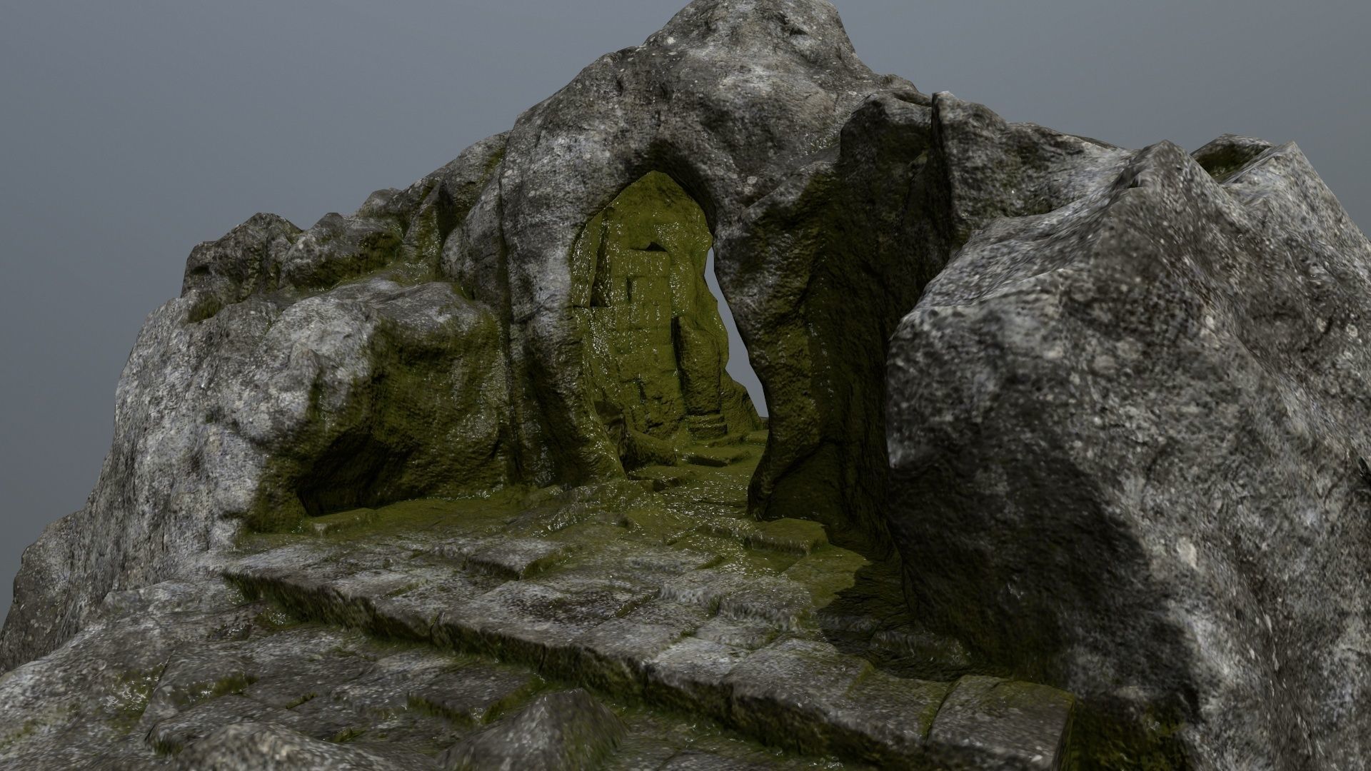 Soul Gate  Low-poly 3D model_18