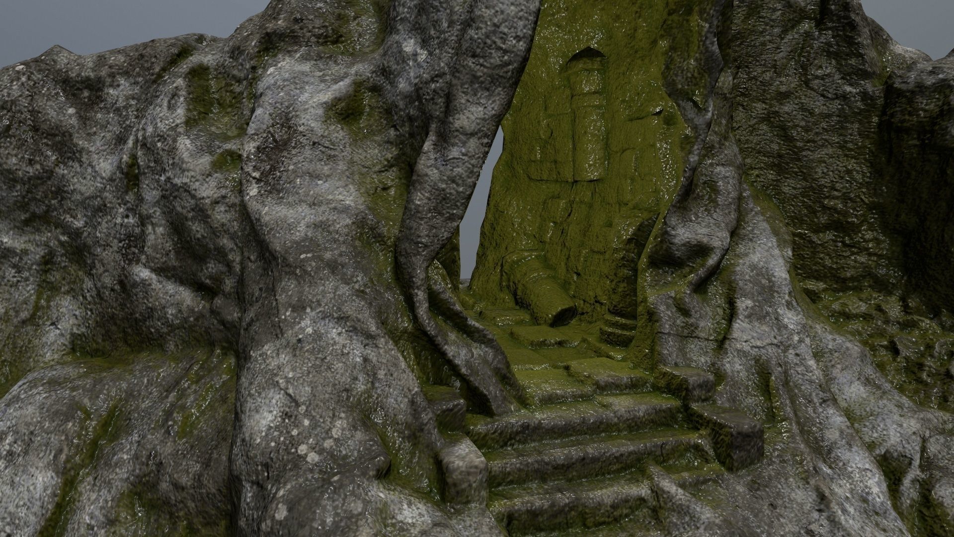 Soul Gate  Low-poly 3D model_17