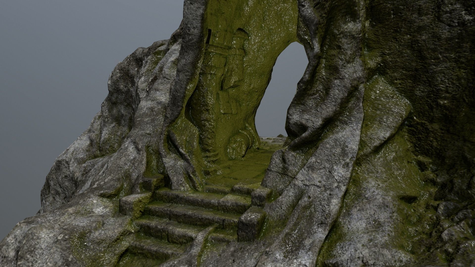 Soul Gate  Low-poly 3D model_15