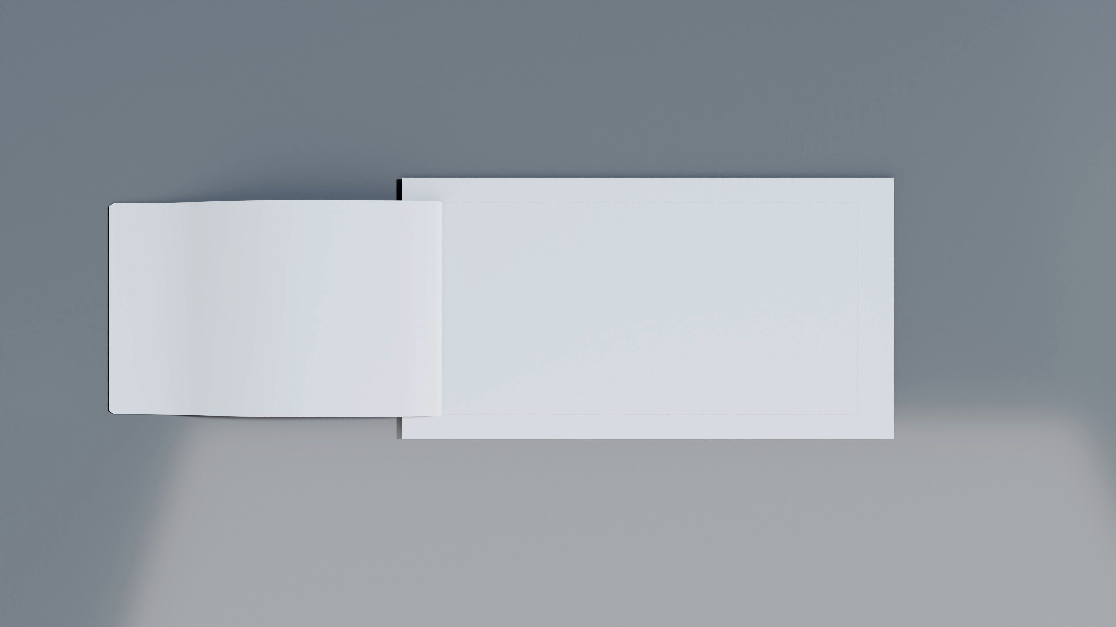 Blank Voucher Coupon Free low-poly 3D model_1