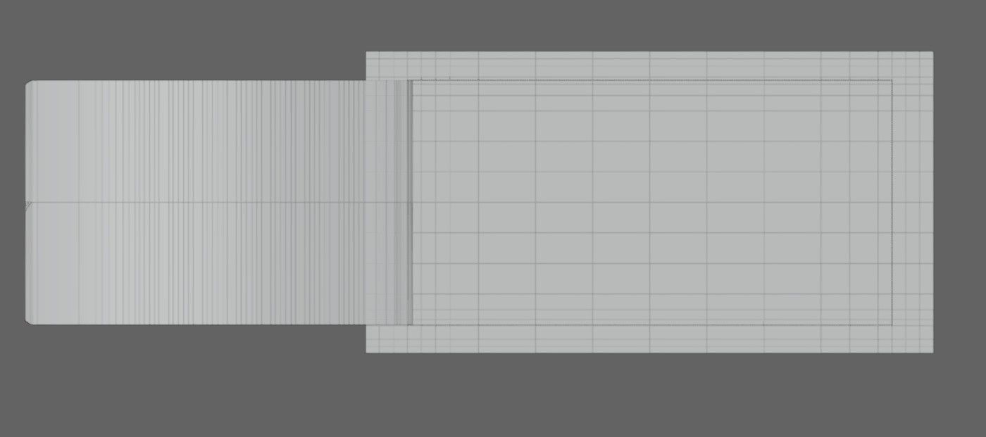 Blank Voucher Coupon Free low-poly 3D model_7