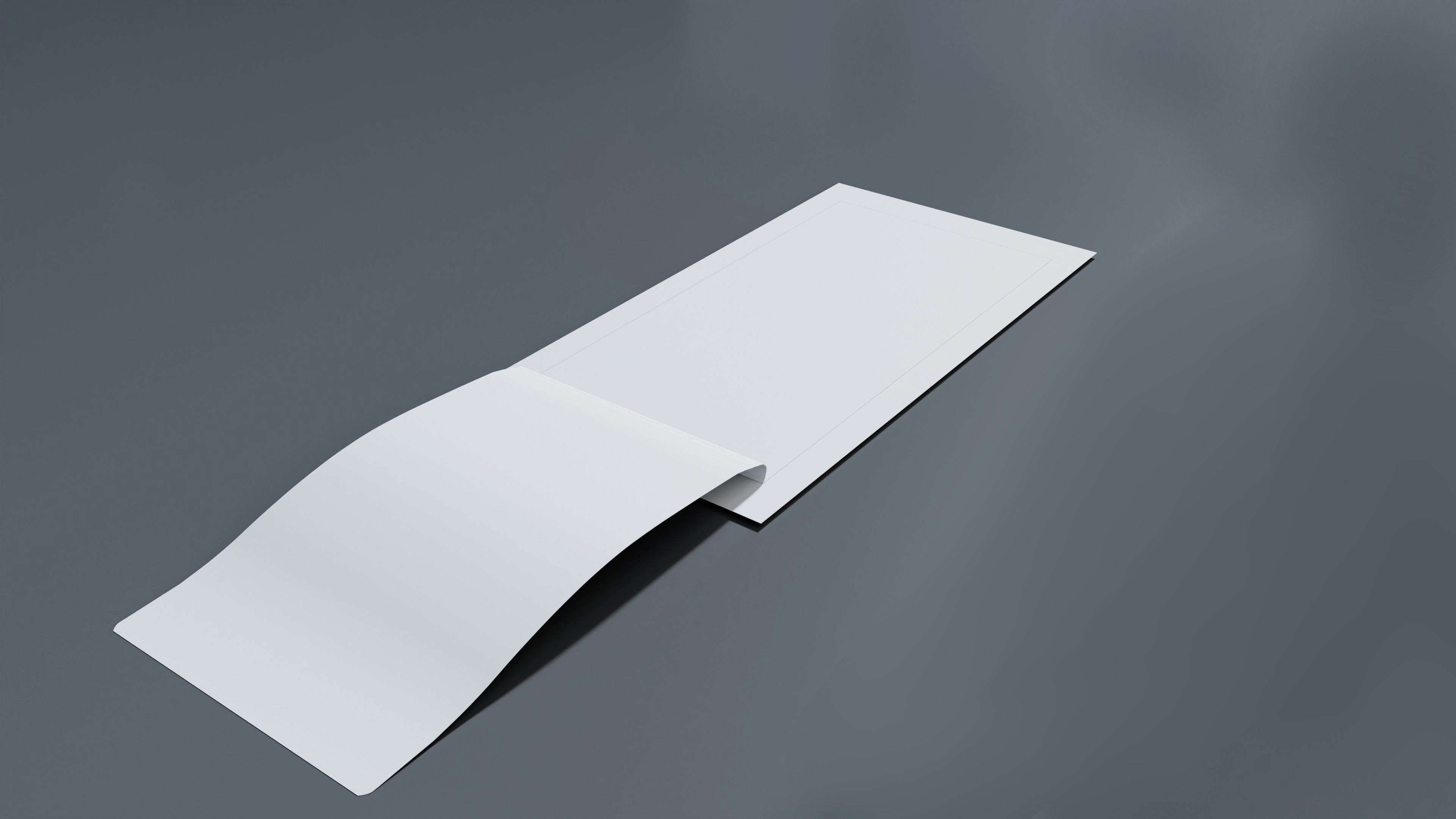 Blank Voucher Coupon Free low-poly 3D model_2