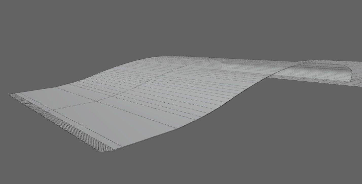 Blank Voucher Coupon Free low-poly 3D model_10