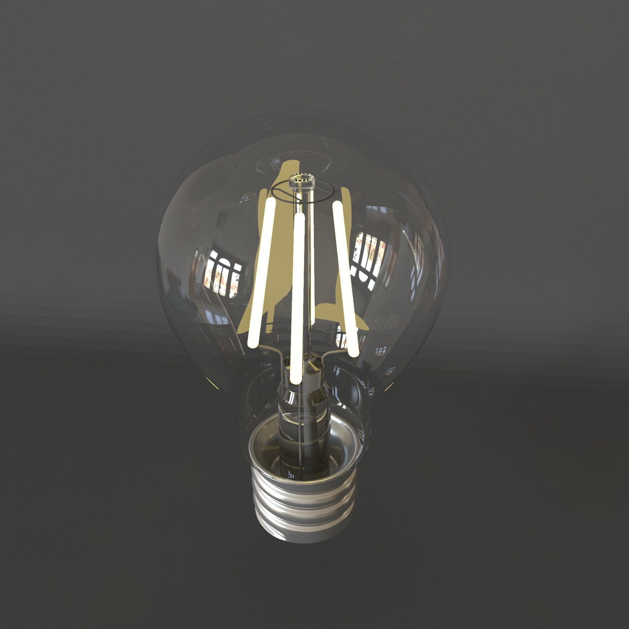 light bulb 3D model_4