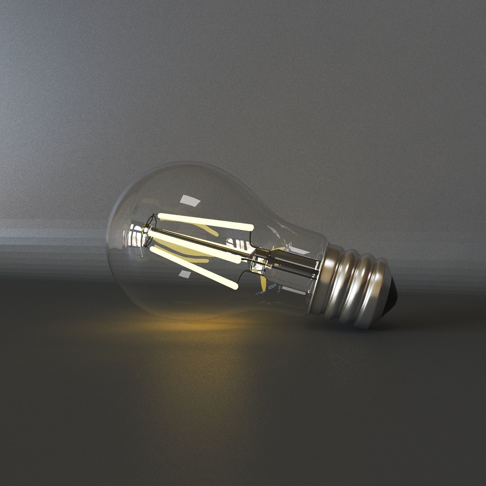 light bulb 3D model_1