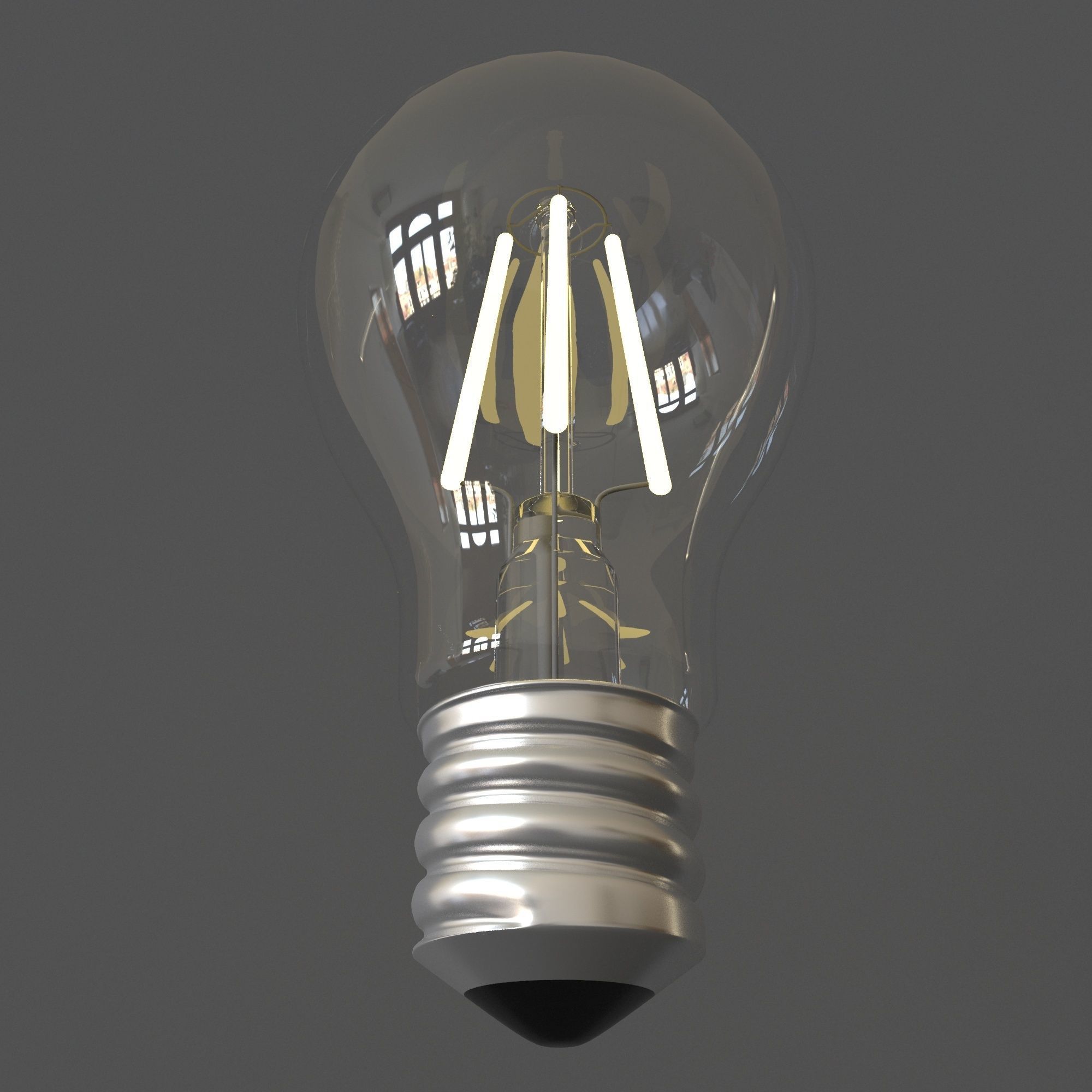 light bulb 3D model_6