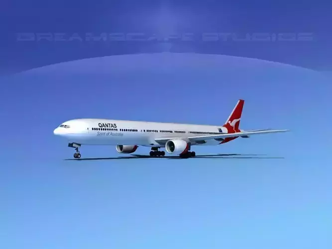 Boeing 777-300 Qantas
