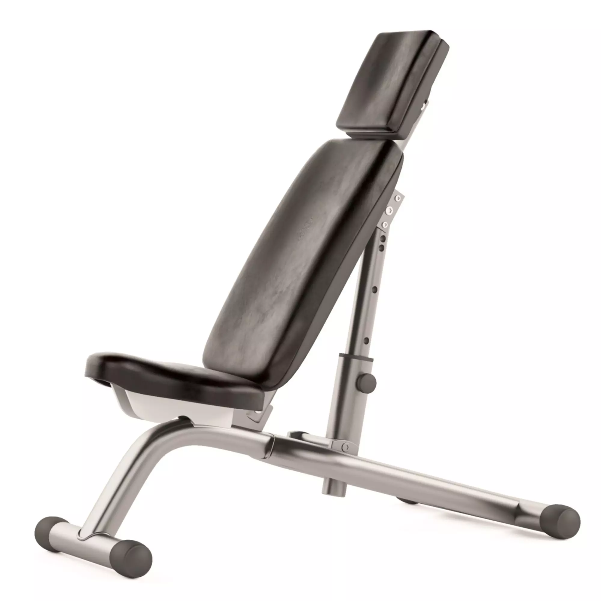 Bench Press Exercise Machine 3D model_0