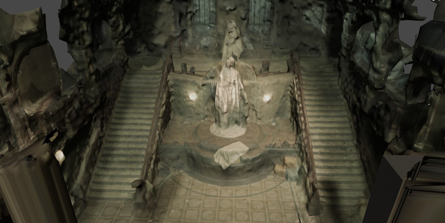 rpd map resident evil 2and3 3D model_3