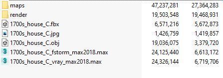 Old appartment building 1700s C 3D model_13