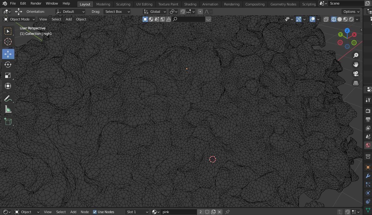Pink flowers - scanned 3D model_7