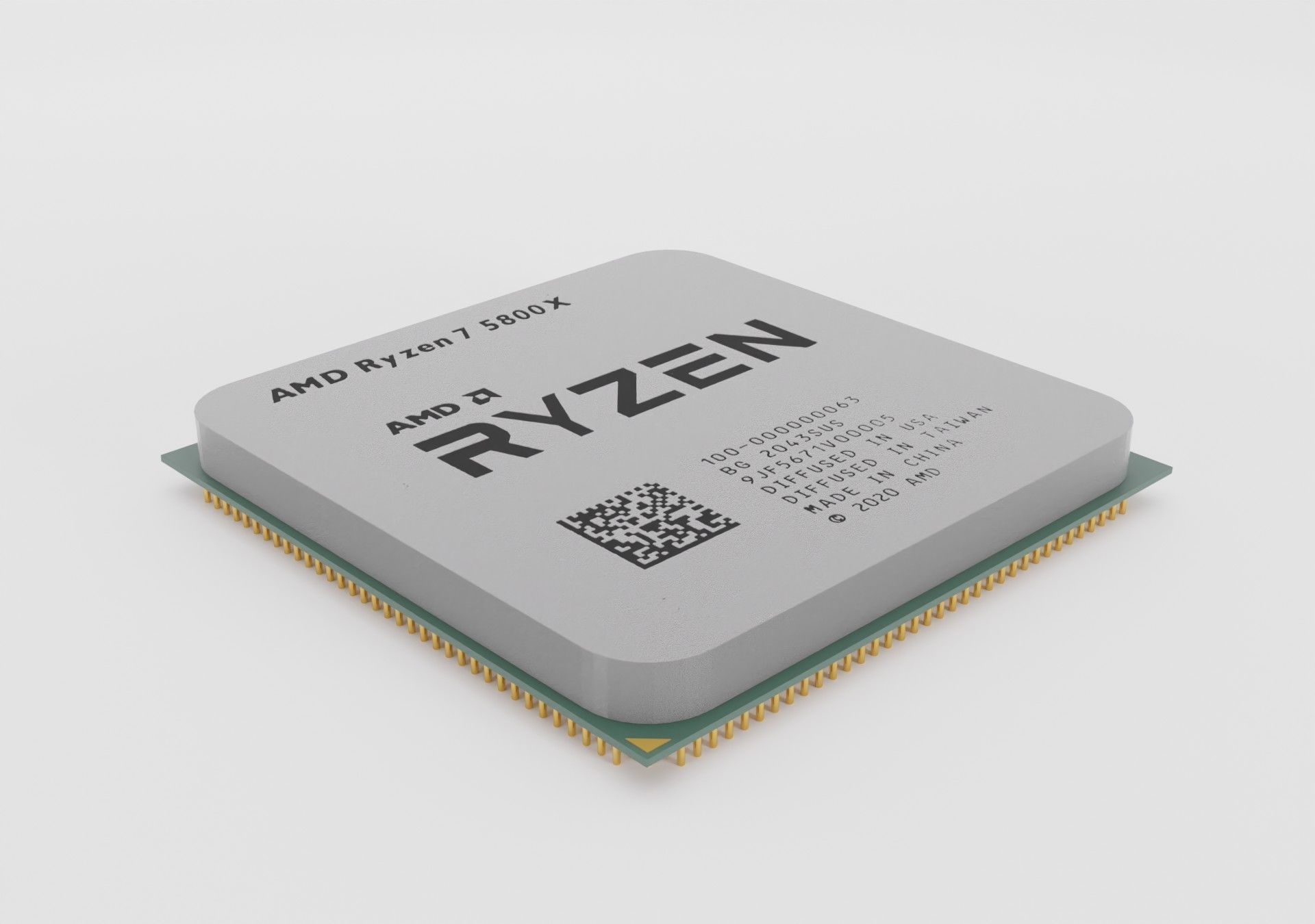 AMD Ryzen 7 5800X 3D model_5