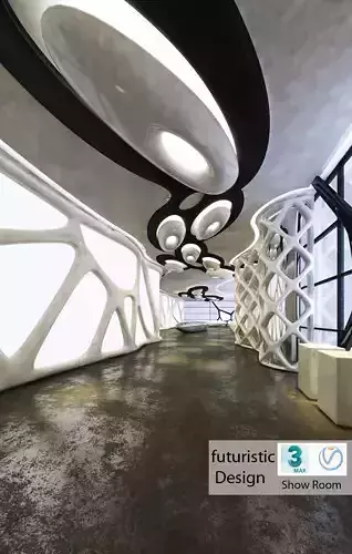 Show Room Futuristic Design