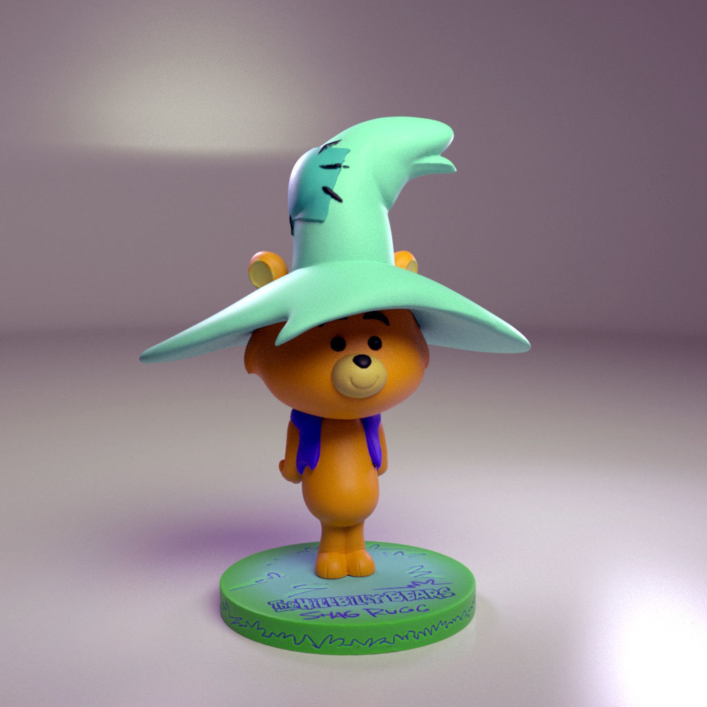 The HillBilly Bears - Collection 3D print model_10