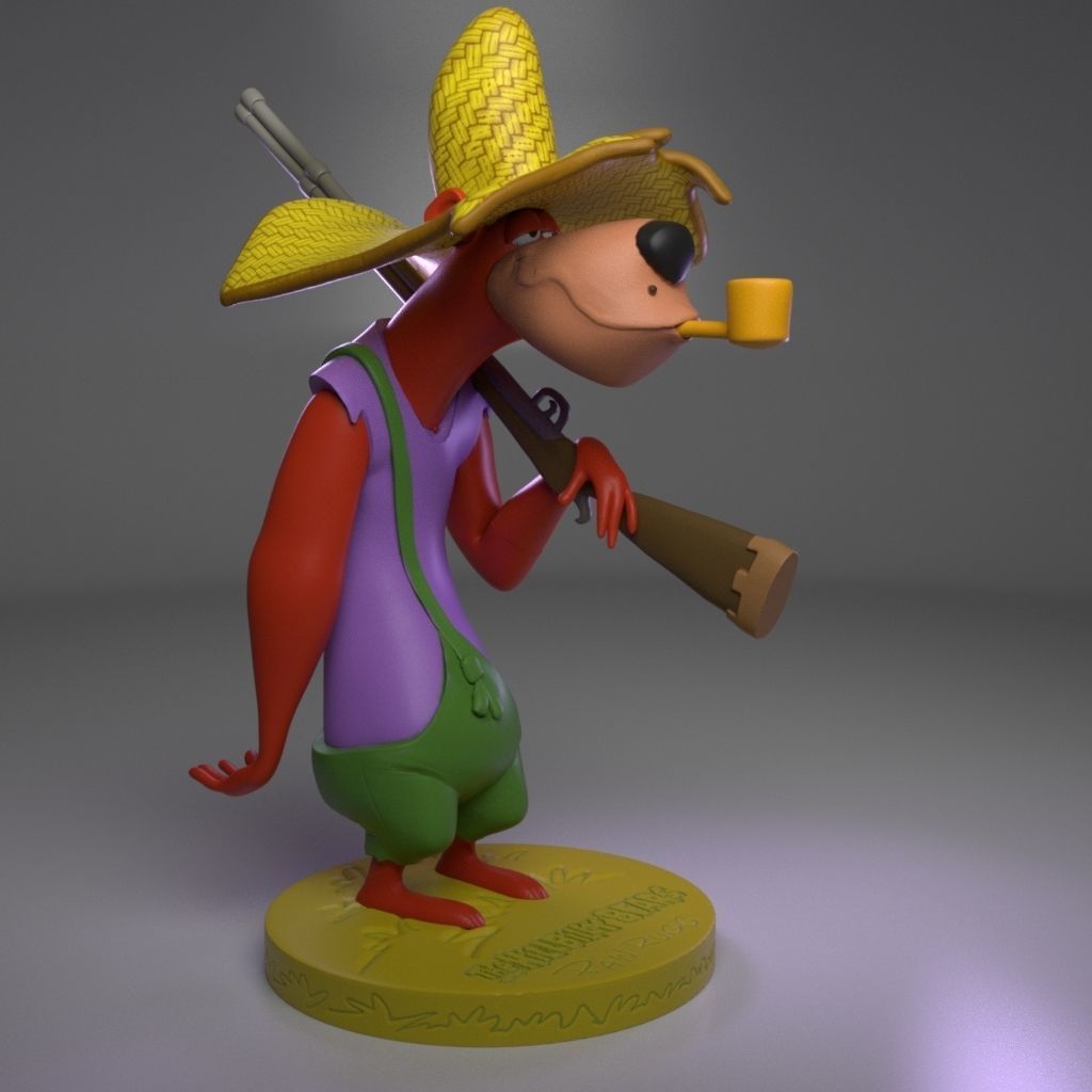 The HillBilly Bears - Collection 3D print model_4