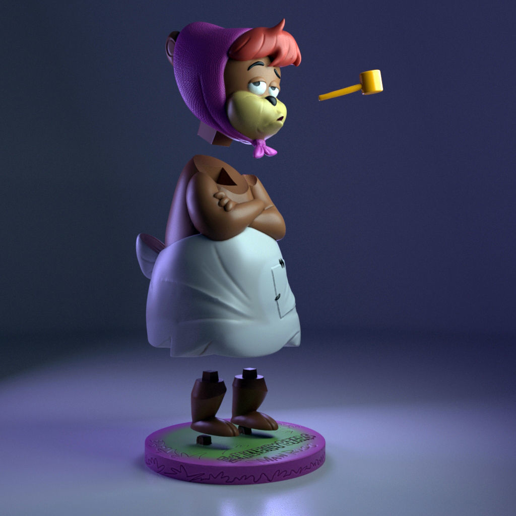 The HillBilly Bears - Collection 3D print model_7
