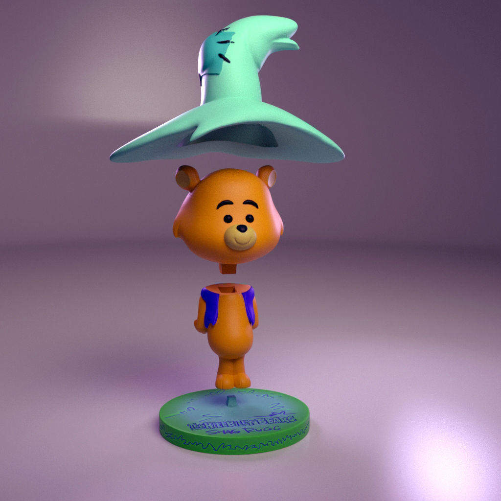 The HillBilly Bears - Collection 3D print model_11