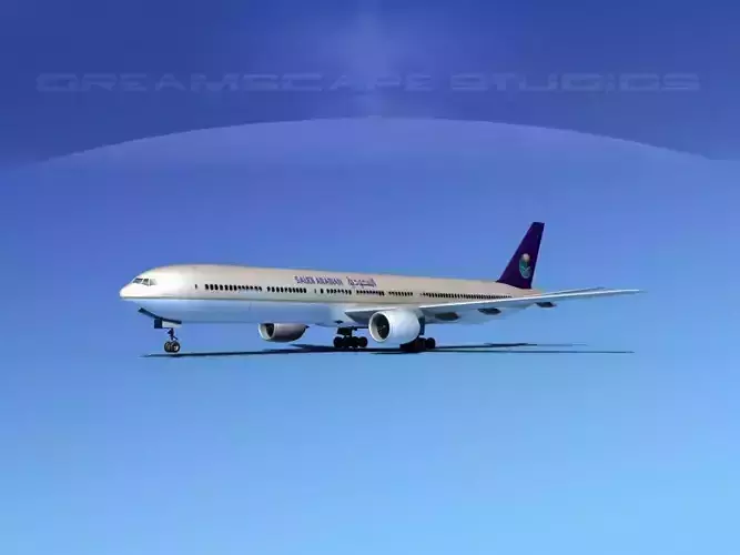 Boeing 777-300 Saudi