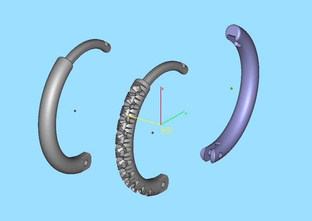 Small Hoop Earrings  French Pave setting 12mm inner size 3dmodel 3D print model_21