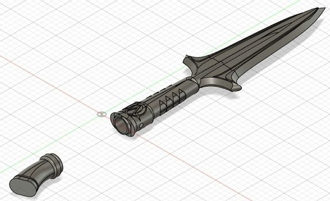 Assassins Creed Odyssey Leonidas Spear 3D print model