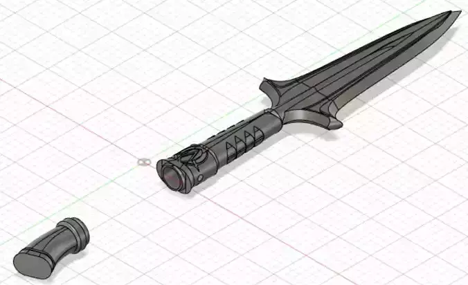 Assassins Creed Odyssey Leonidas Spear 3D print model