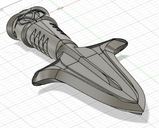 Assassins Creed Odyssey Leonidas Spear 3D print model_2