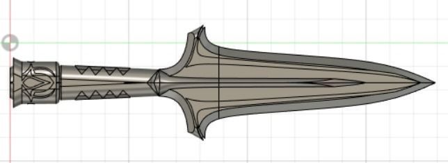 Assassins Creed Odyssey Leonidas Spear 3D print model_1