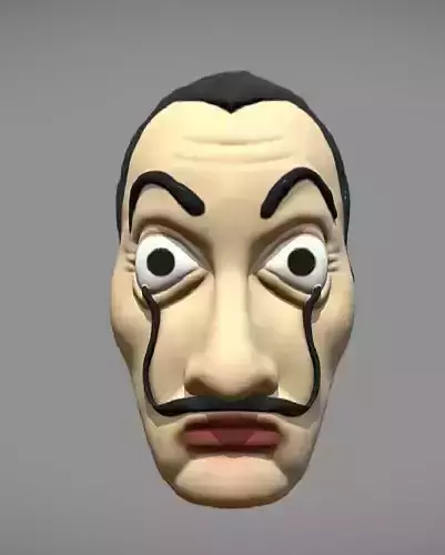 Salvador Dali mask Money Heist