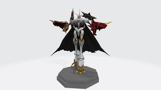Omnimon Alter-S 3D print model