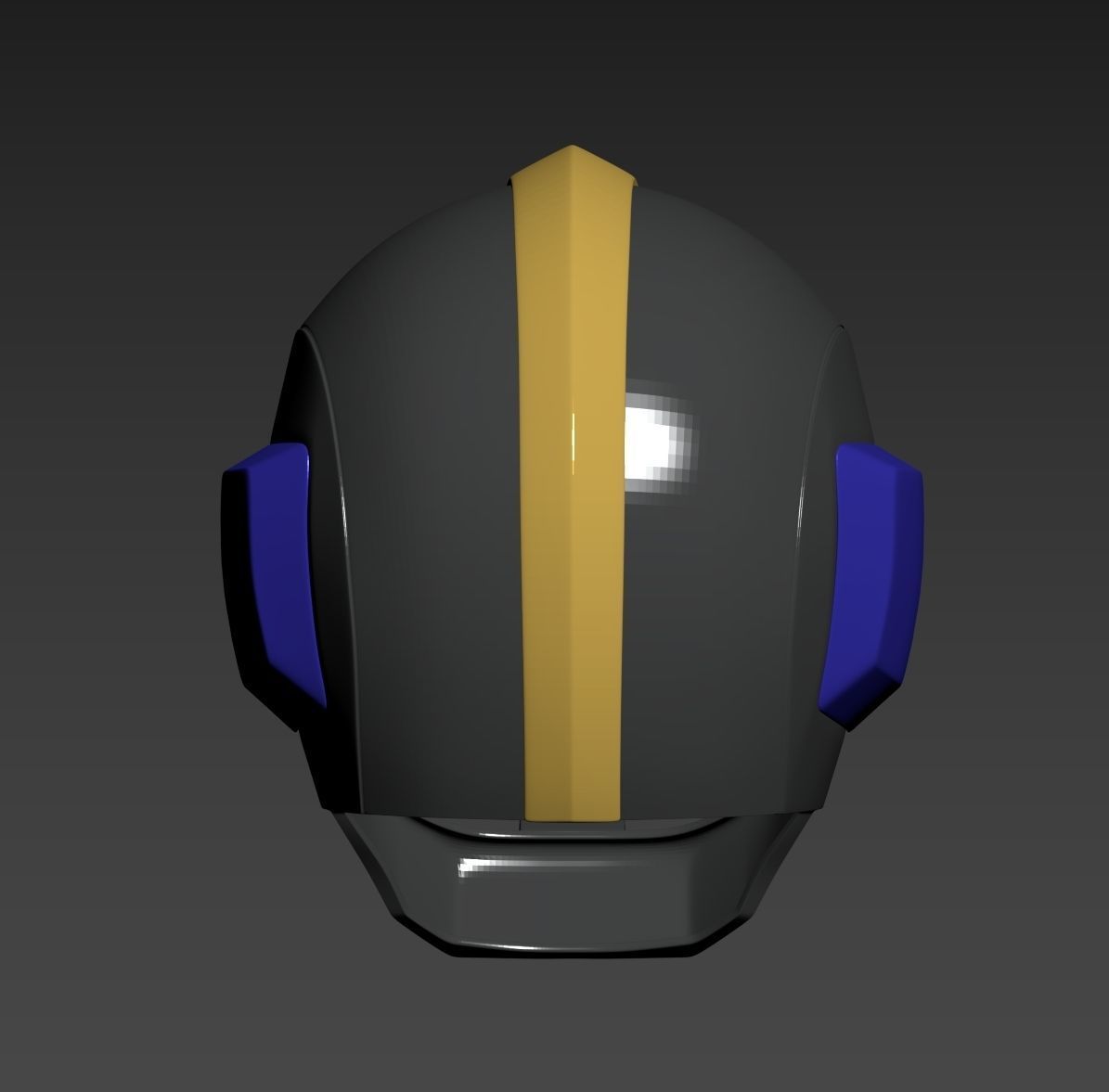 Mobile Suit Gundam Zeon Black Tri-Stars Pilot Helmet 3D print model_9