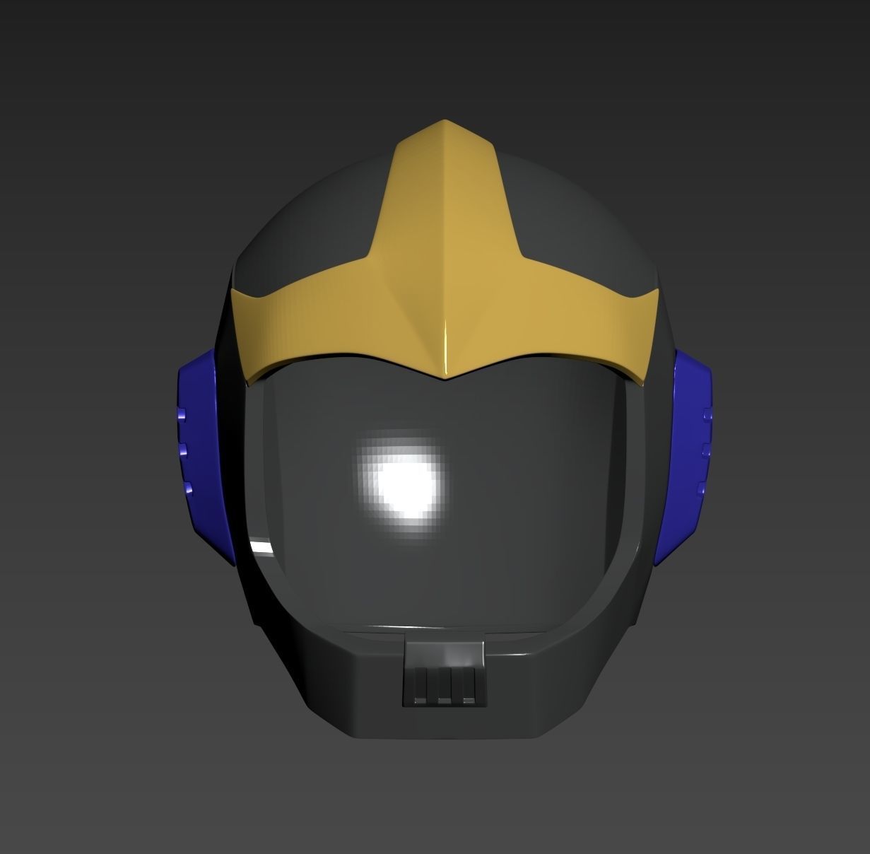 Mobile Suit Gundam Zeon Black Tri-Stars Pilot Helmet 3D print model_5
