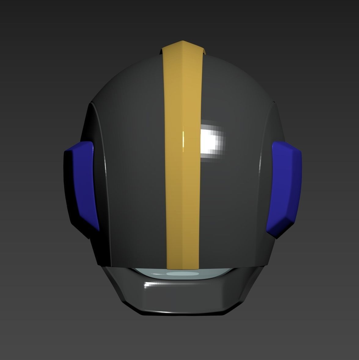 Mobile Suit Gundam Zeon Black Tri-Stars Pilot Helmet 3D print model_4