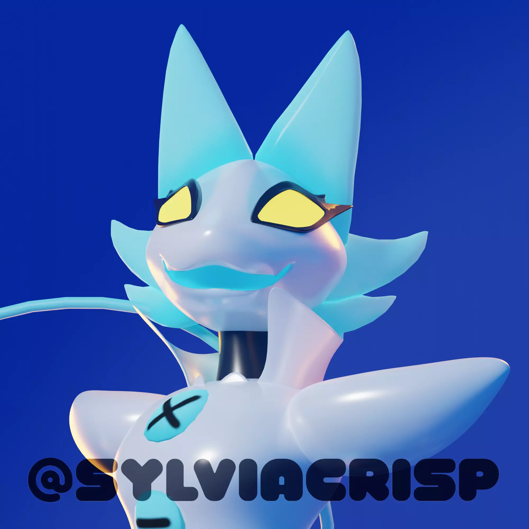 Tasque Manager DELTARUNE CHAPTER 2 VRCHAT READY Low-poly 3D model_0