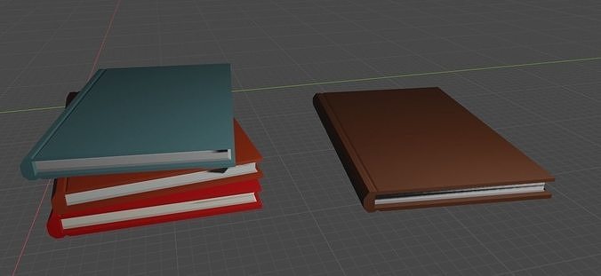 Book modern ofice 3D model