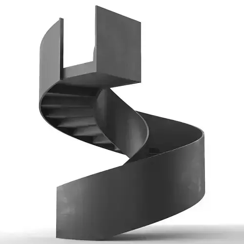 Spiral staircase 7 3D model