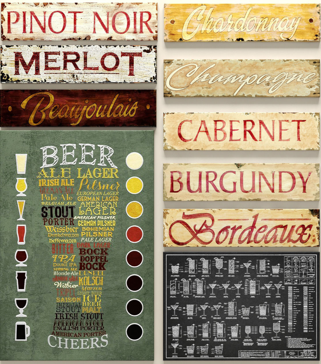 Paintings Collection 3D 10 3D model_5