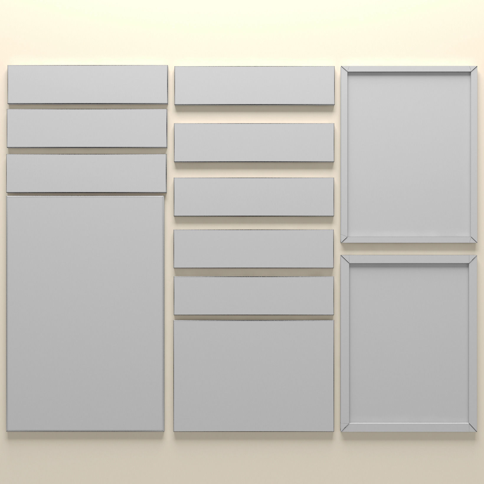 Paintings Collection 3D 10 3D model_7