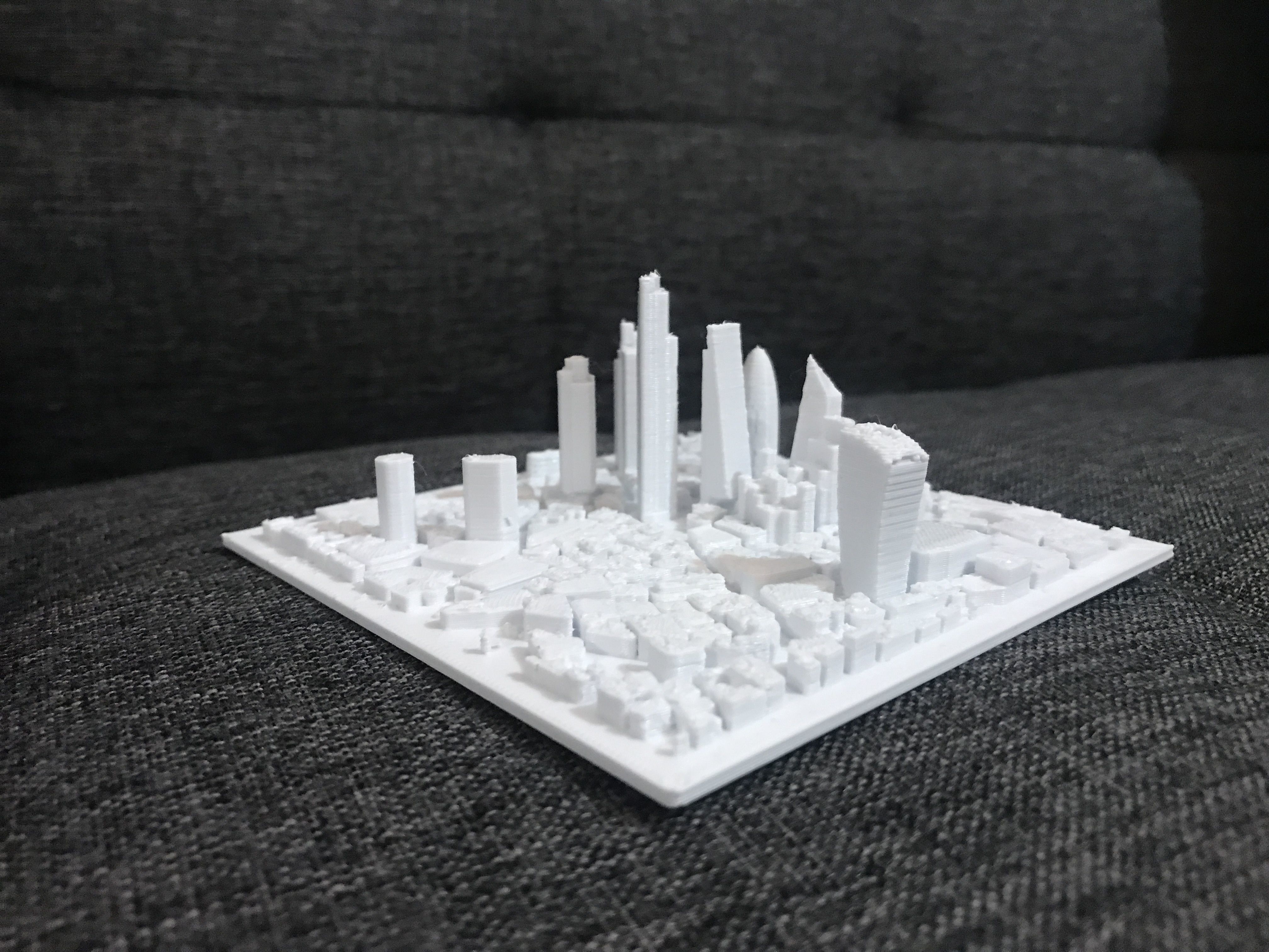 London City - Skyscrapers 3D print model_4