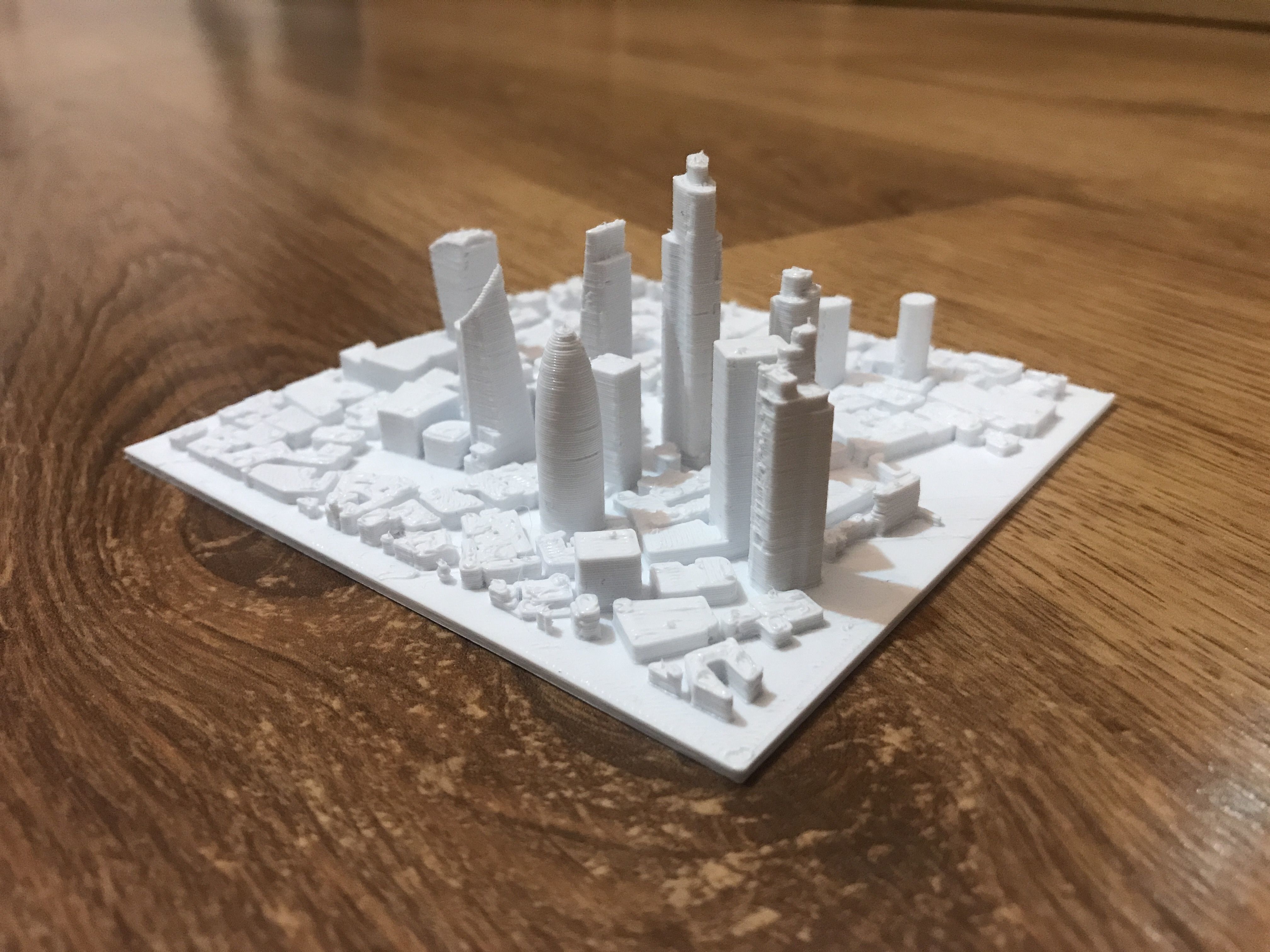 London City - Skyscrapers 3D print model_2