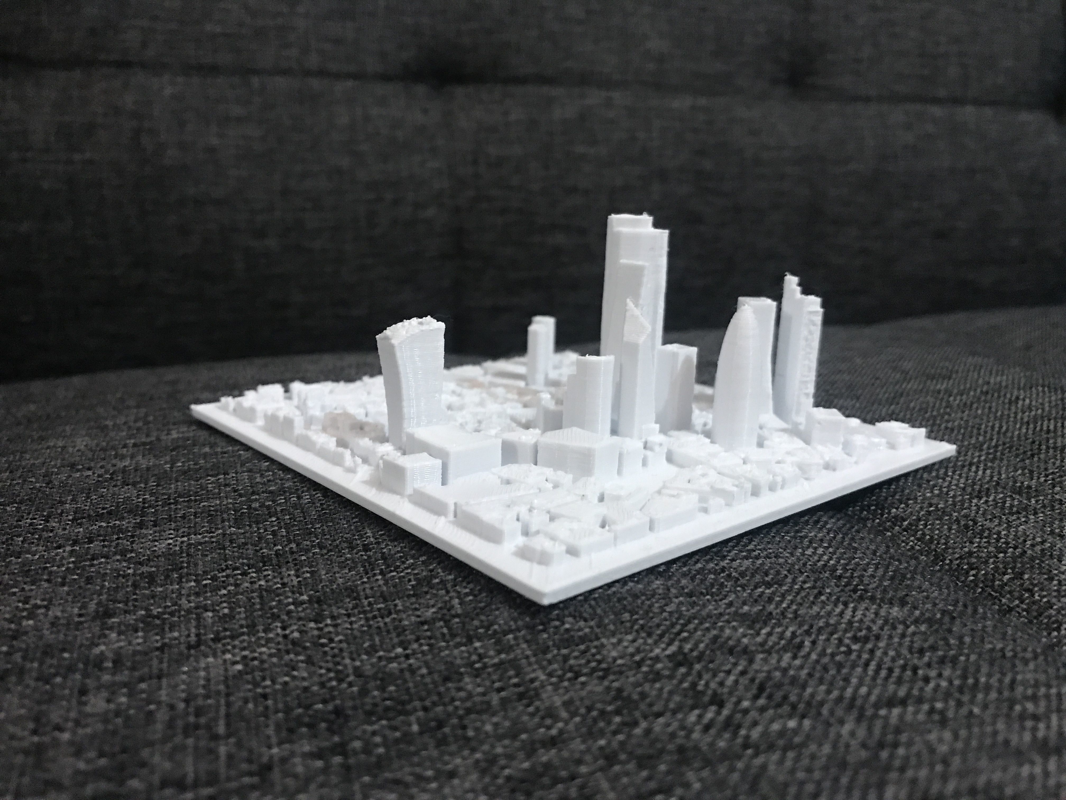 London City - Skyscrapers 3D print model_5