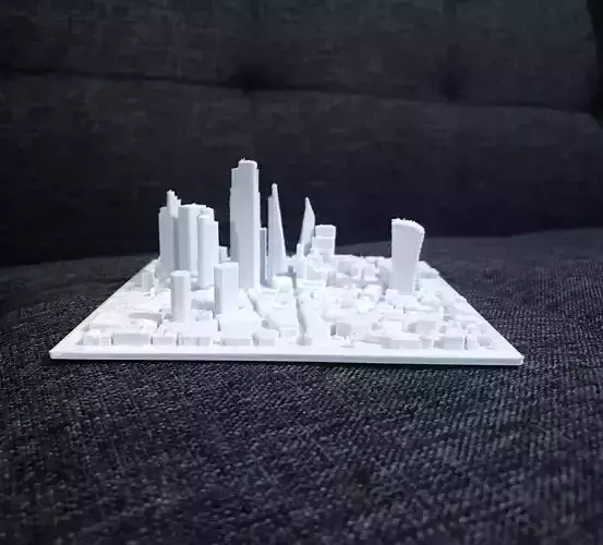 London City - Skyscrapers 3D print model