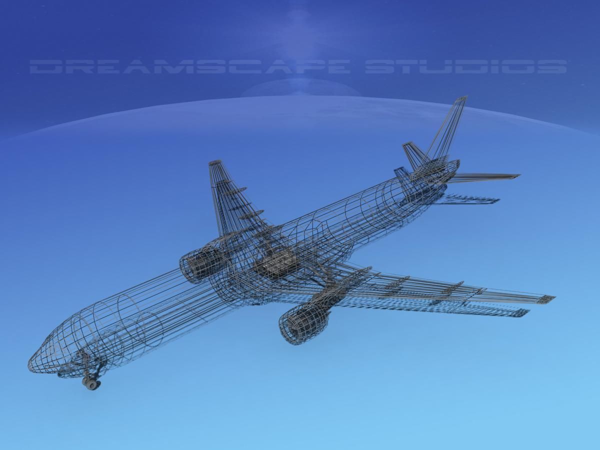 Boeing 777-300 Singapore Airlines 3D model_16