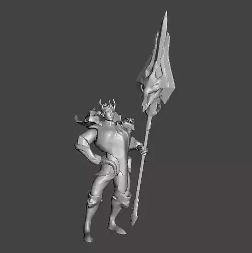Worlds 2021 Jarvan IV 3D Model