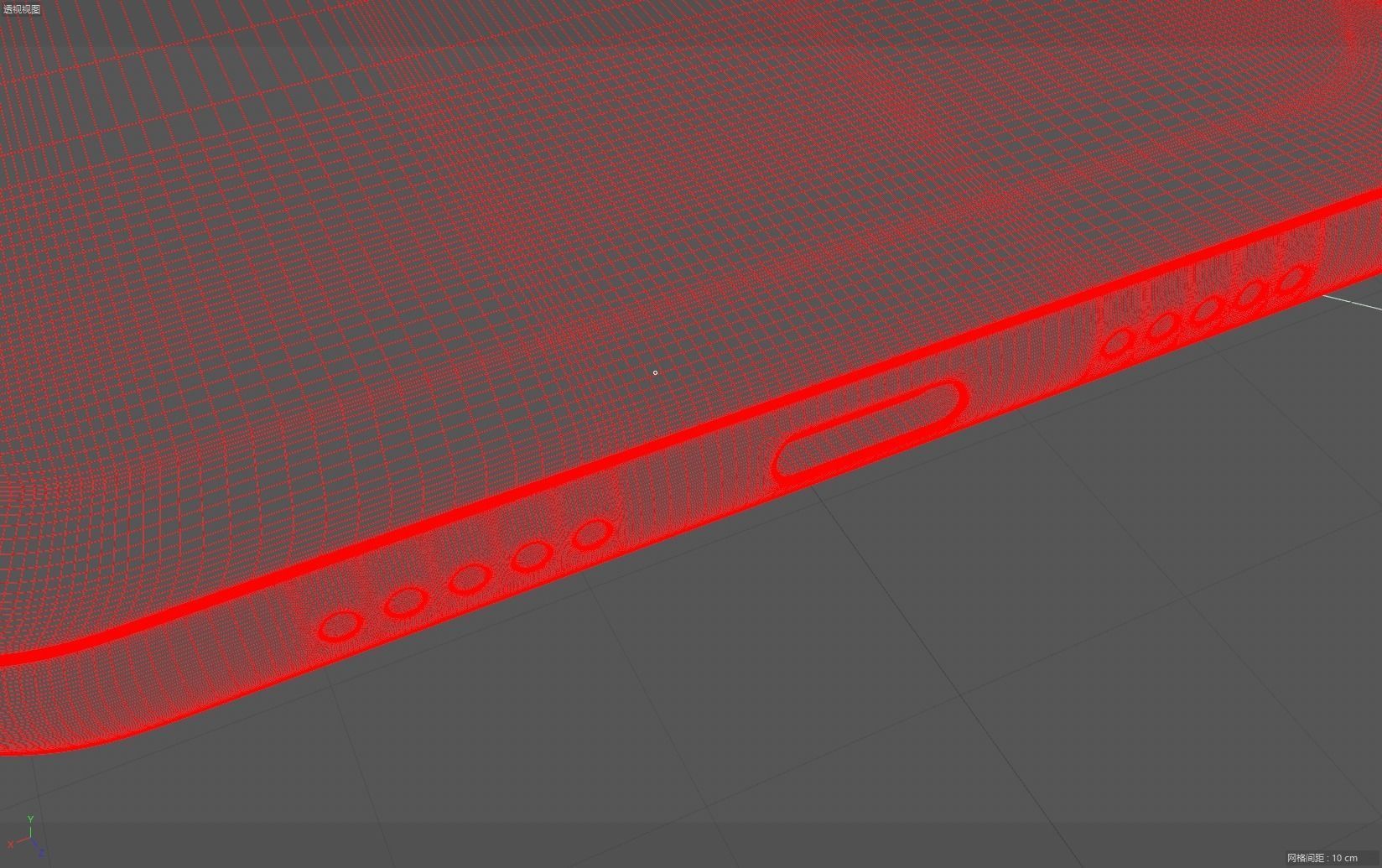 Redmi Note7 cell phone 3D model_4